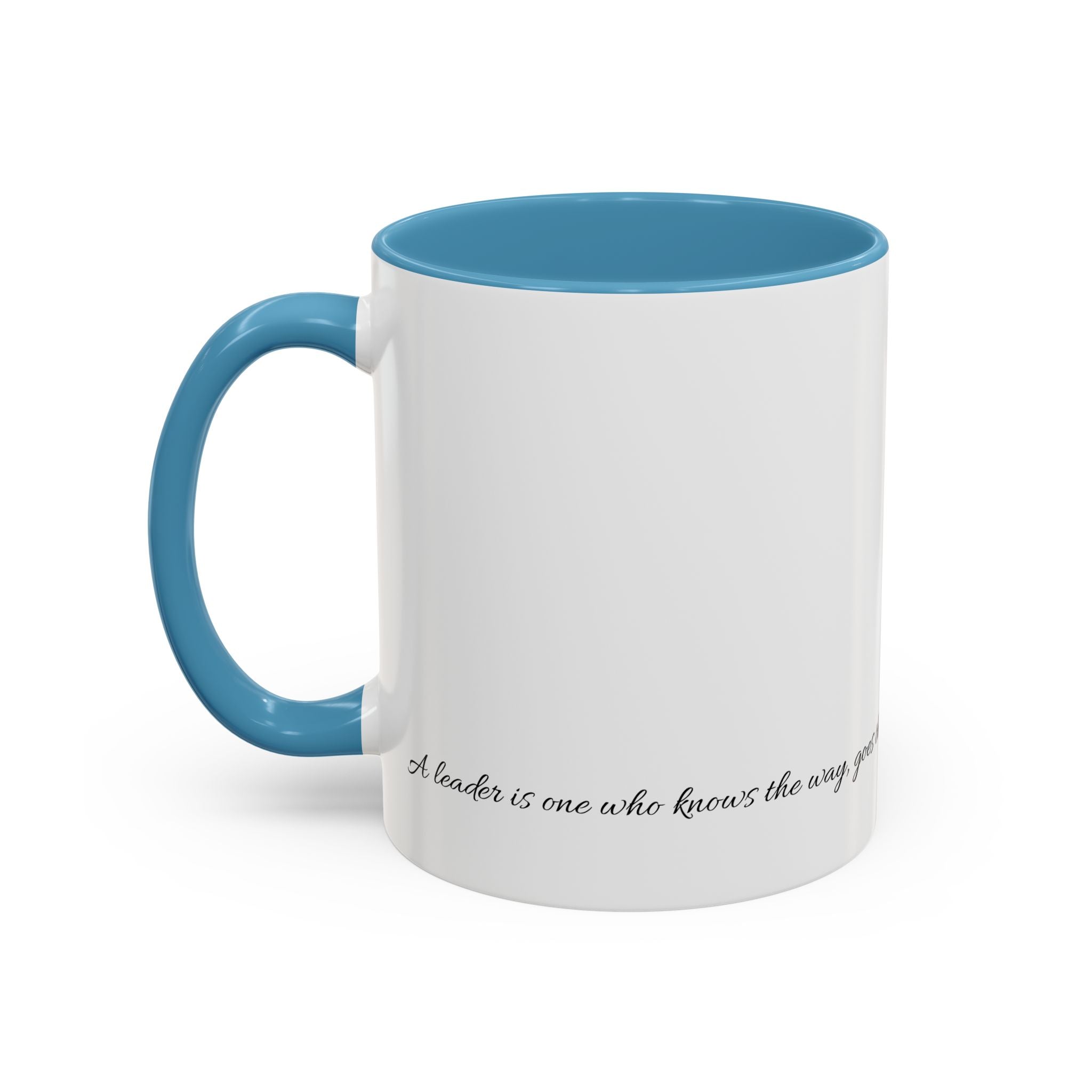 "Show the way", Multi-Coloured leadership Coffee Mug - Motivational Gift, Office Decor, Birthday Present, Self-Improvement
