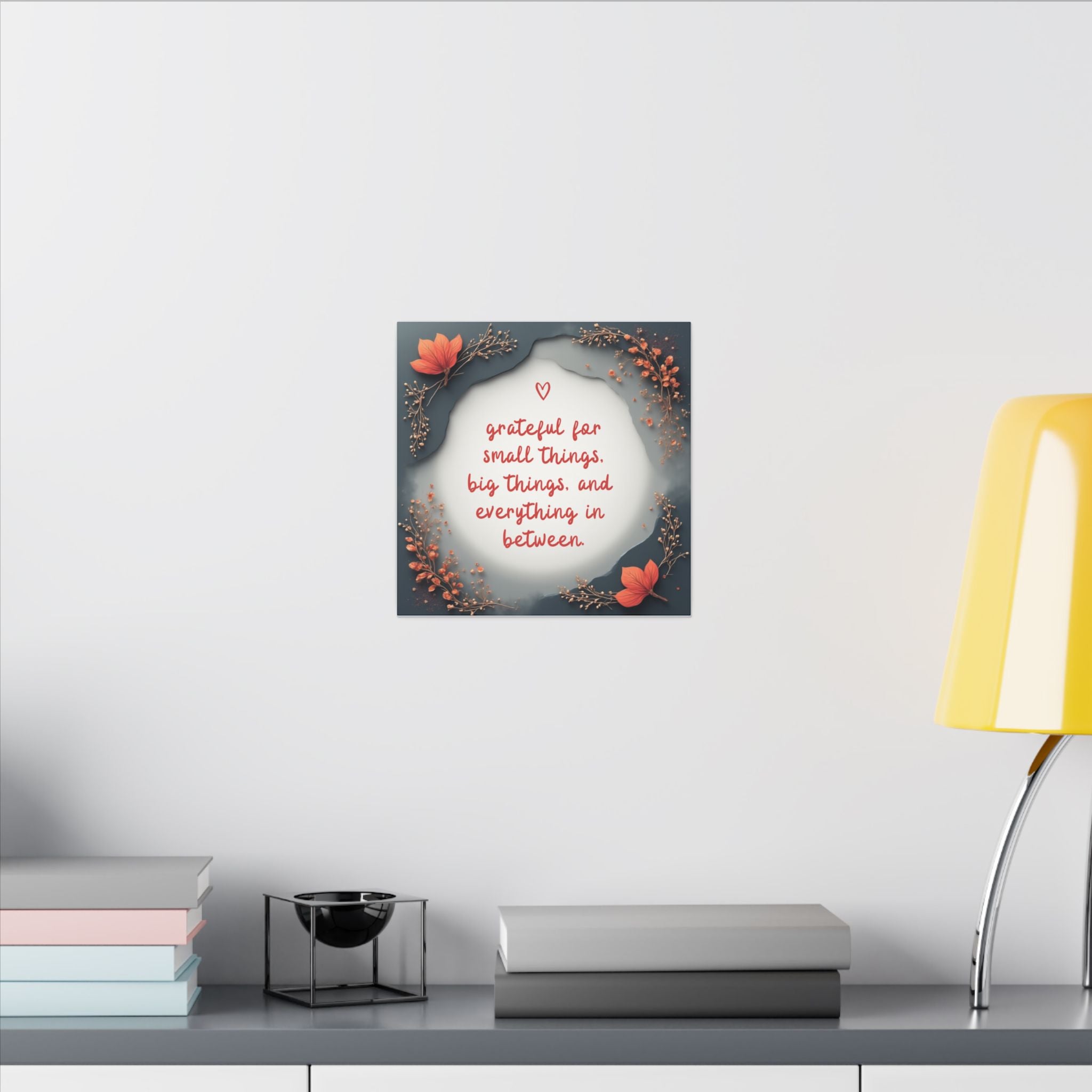 Gratitude Illustration Canvas