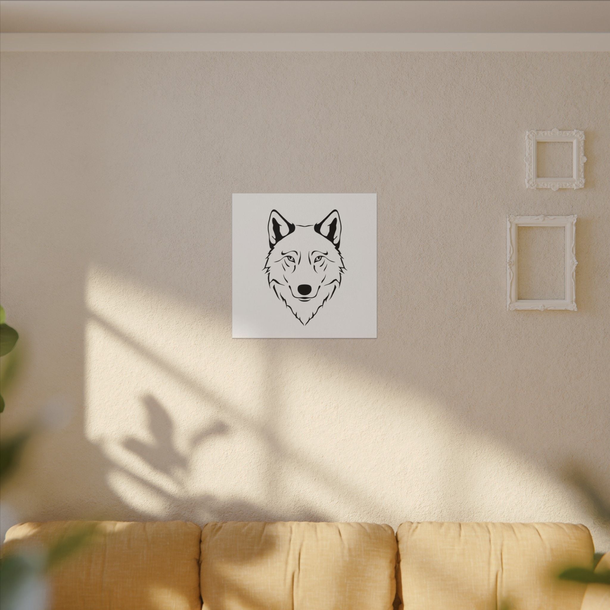 Wolf head art Canvas