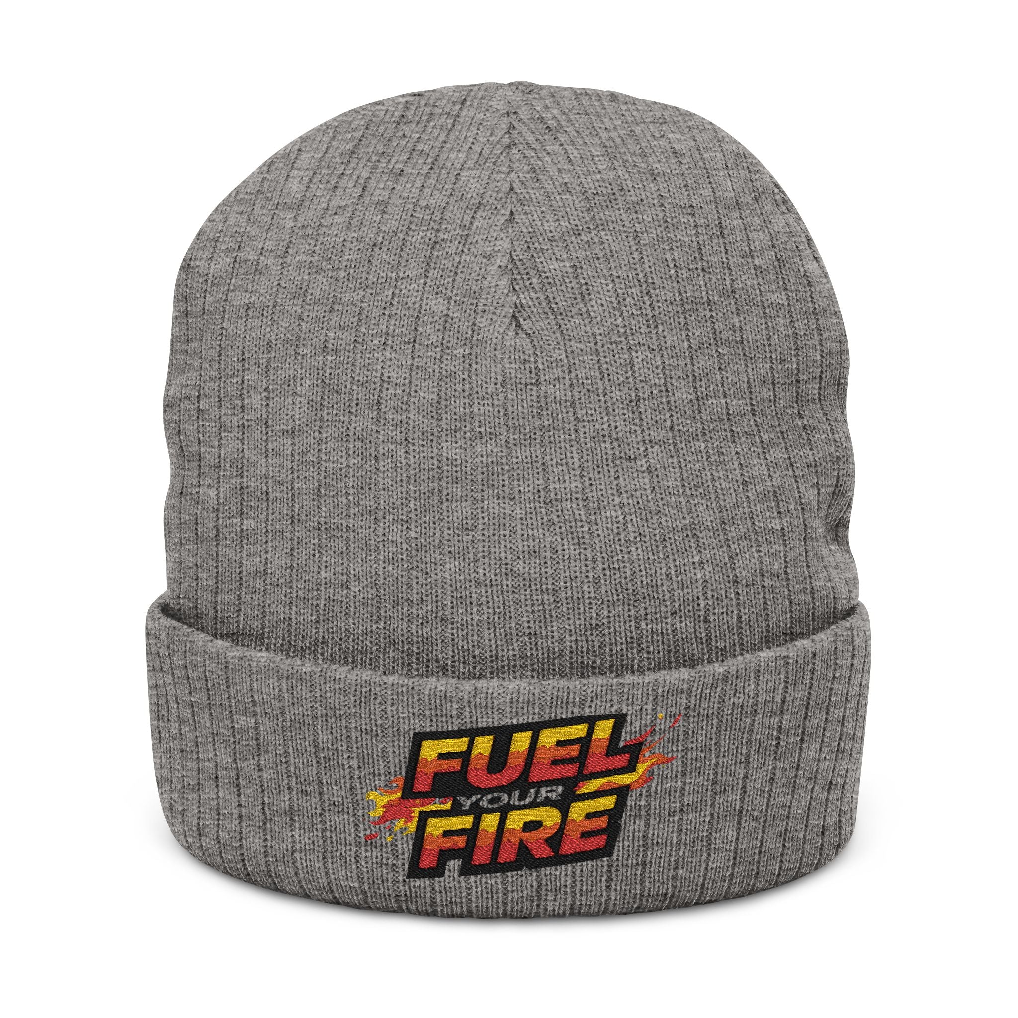 Fuel Your Fire Beanie – Cozy Winter Hat & Outdoor Gift