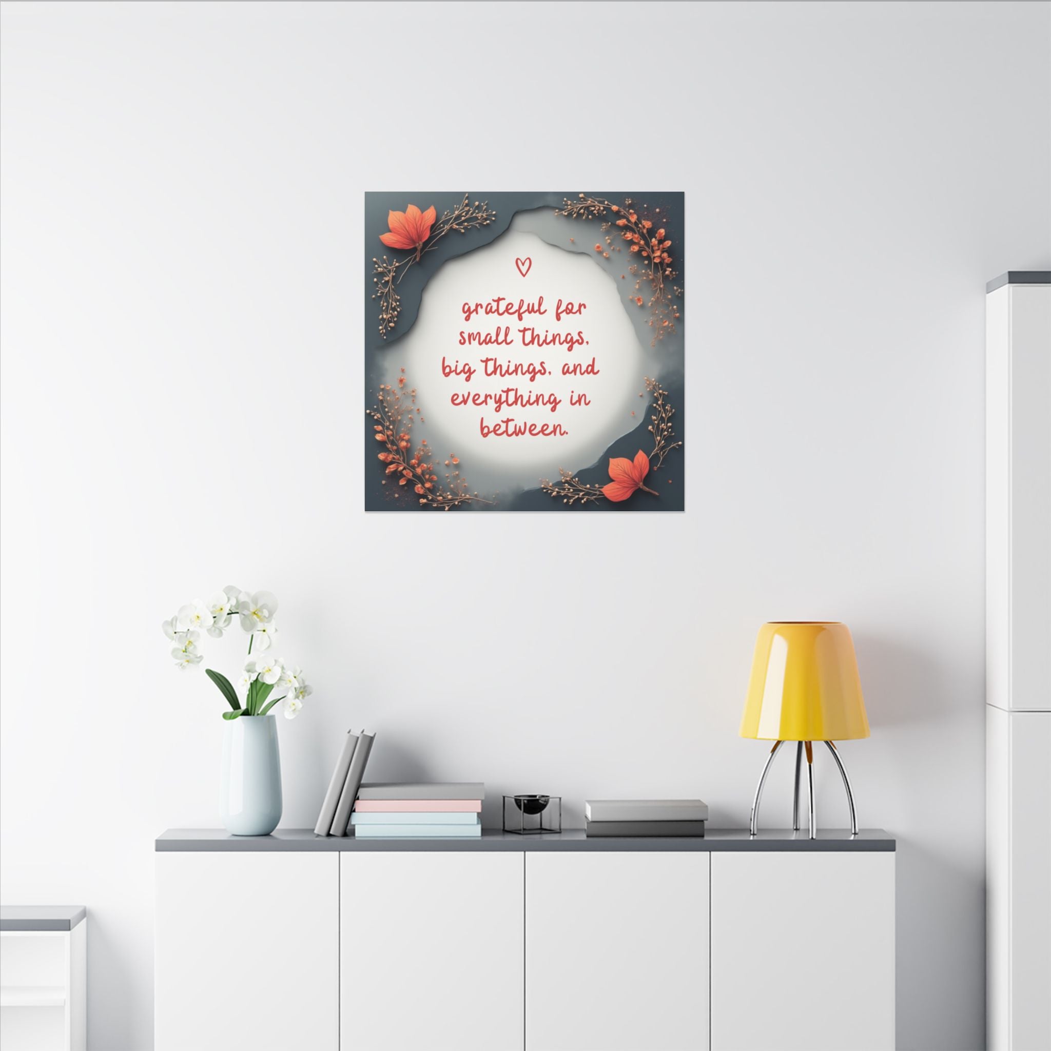 Gratitude Illustration Canvas