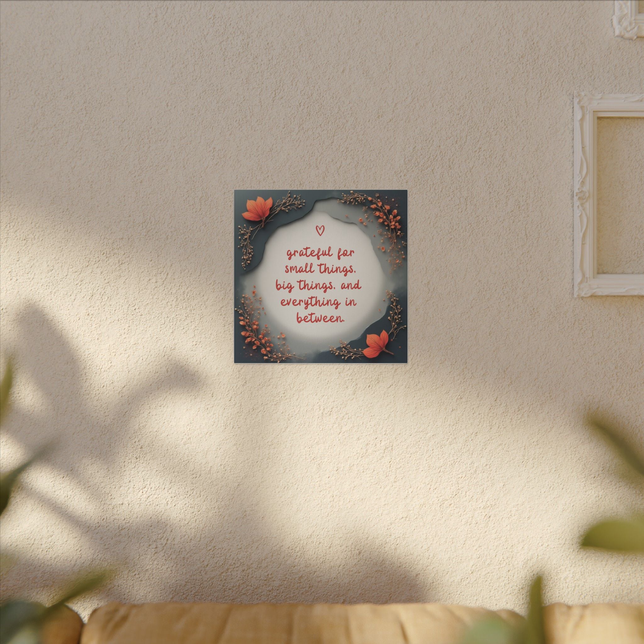 Gratitude Illustration Canvas