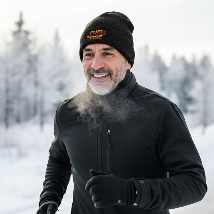 Fuel Your Fire Beanie – Cozy Winter Hat & Outdoor Gift