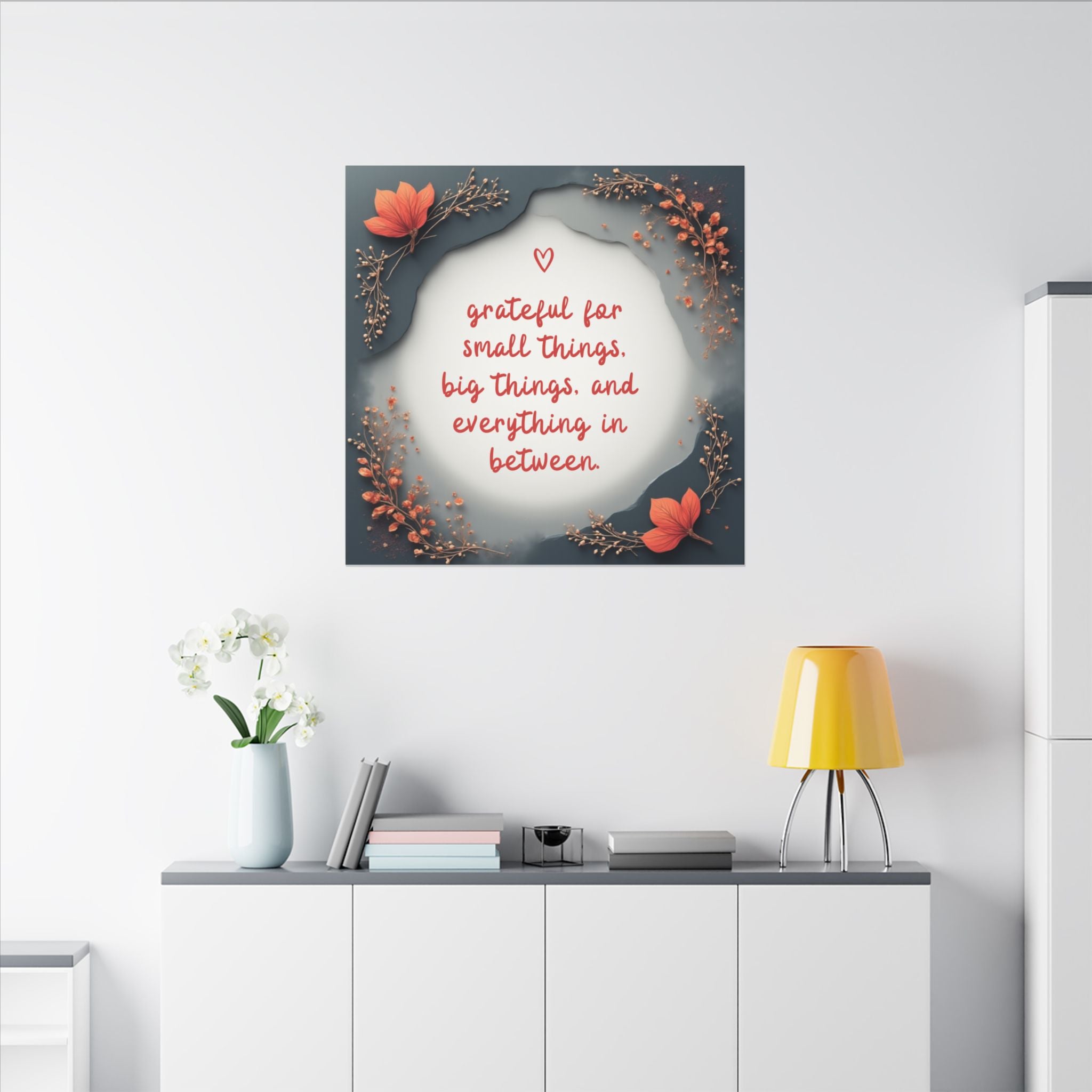 Gratitude Illustration Canvas