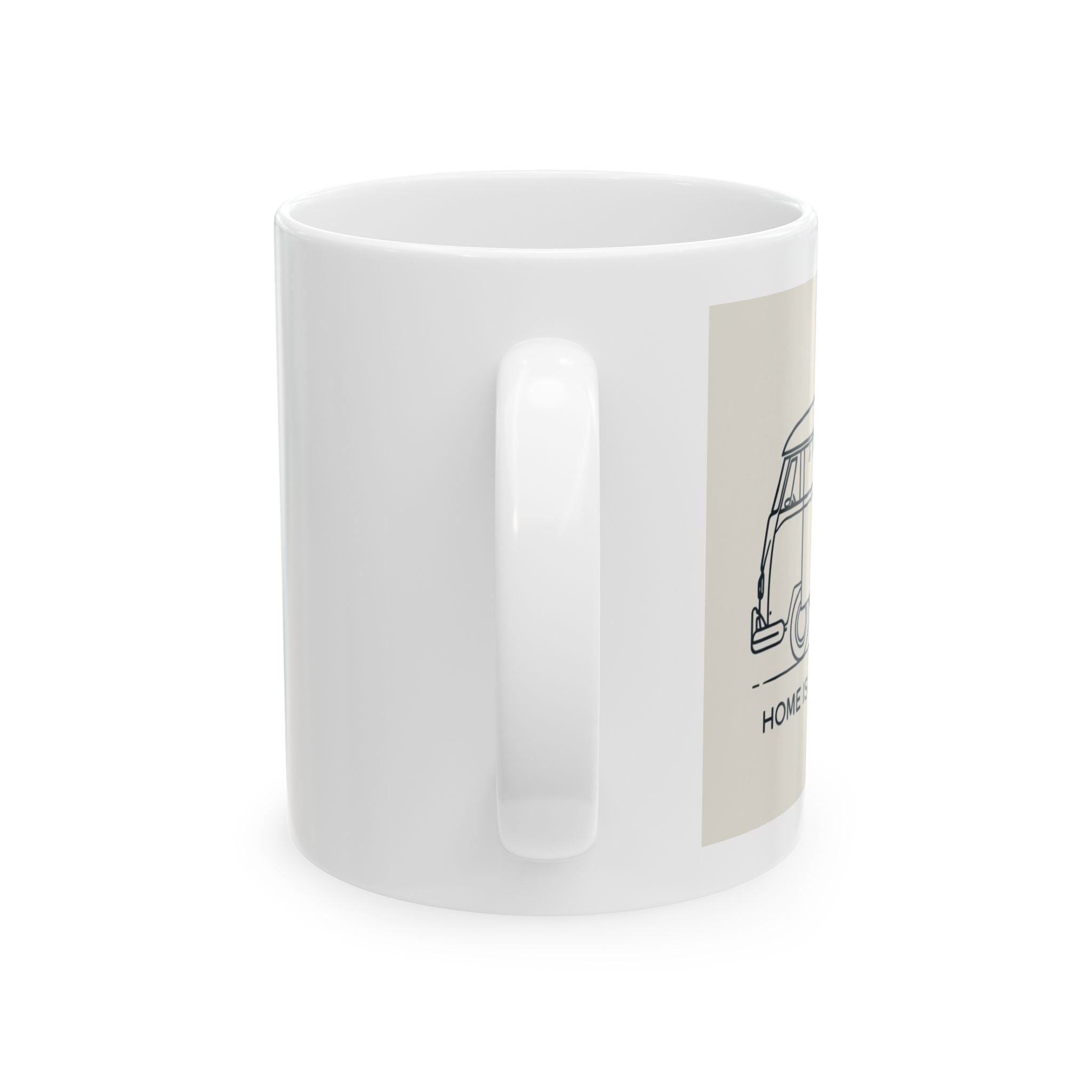 Vintage Camper Ceramic Mug – Perfect Gift for Travelers & Coffee Lovers