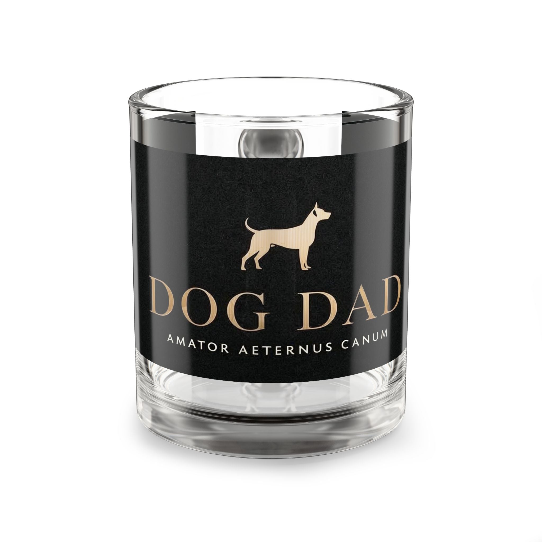 Personalized Dog Dad Glass Mug, 10oz Coffee Cup, Perfect for Pet Lovers, Unique Gift for Father's Day, Dog Owner's Gift, Black and [...]