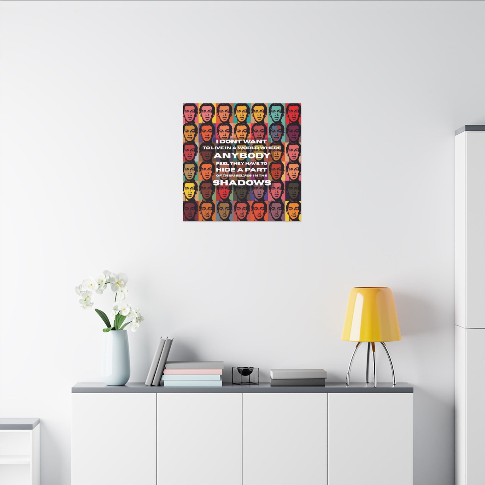 Socially conscious  Illustration Canvas