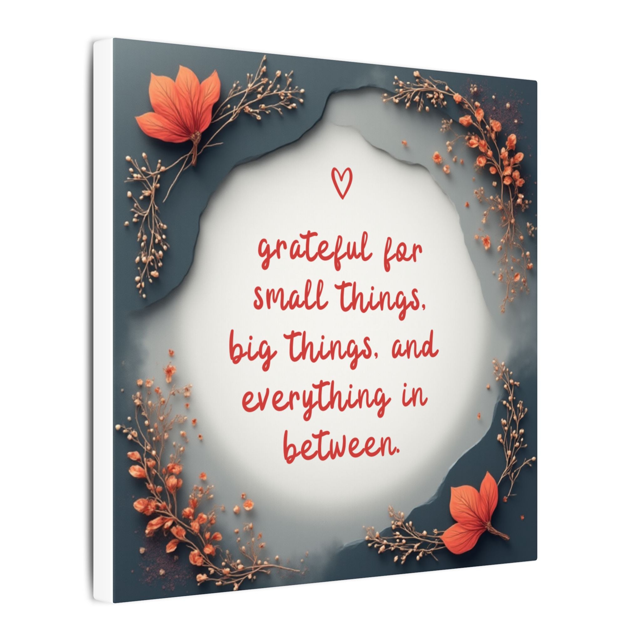Gratitude Illustration Canvas
