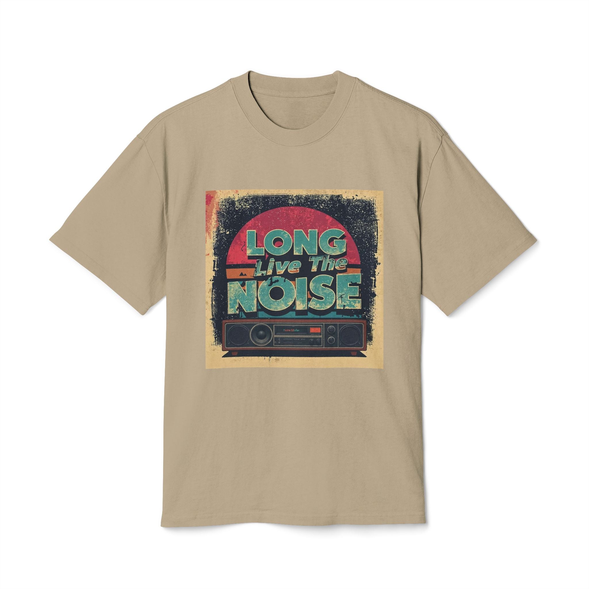 Copy of Vintage-Inspired Unisex Tee, Long Live the Noise Graphic T-Shirt for Music Lovers, Casual Wear, Gift for Concert Goers, Retro Style