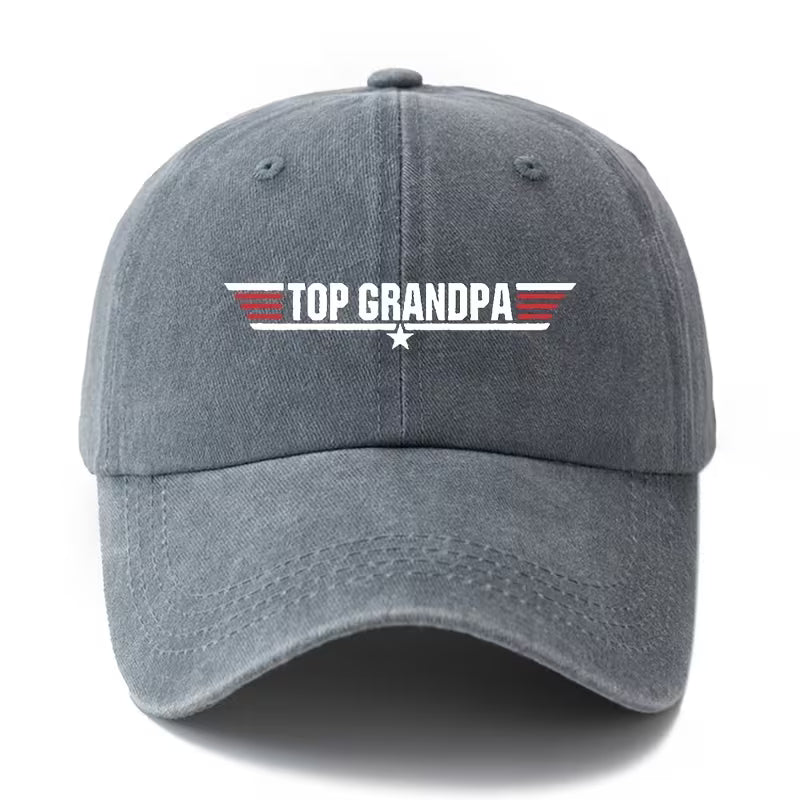 TOP GRANDPA Retro Baseball Cap