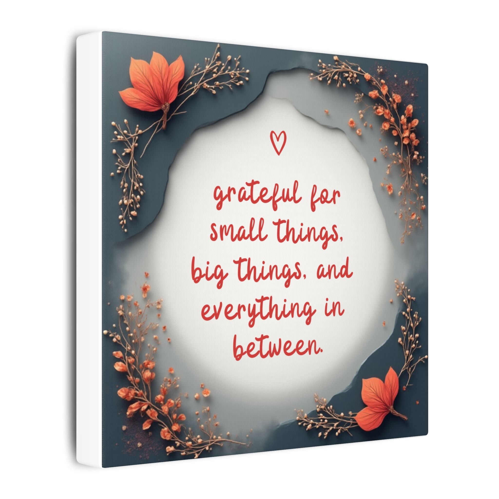 Gratitude Illustration Canvas