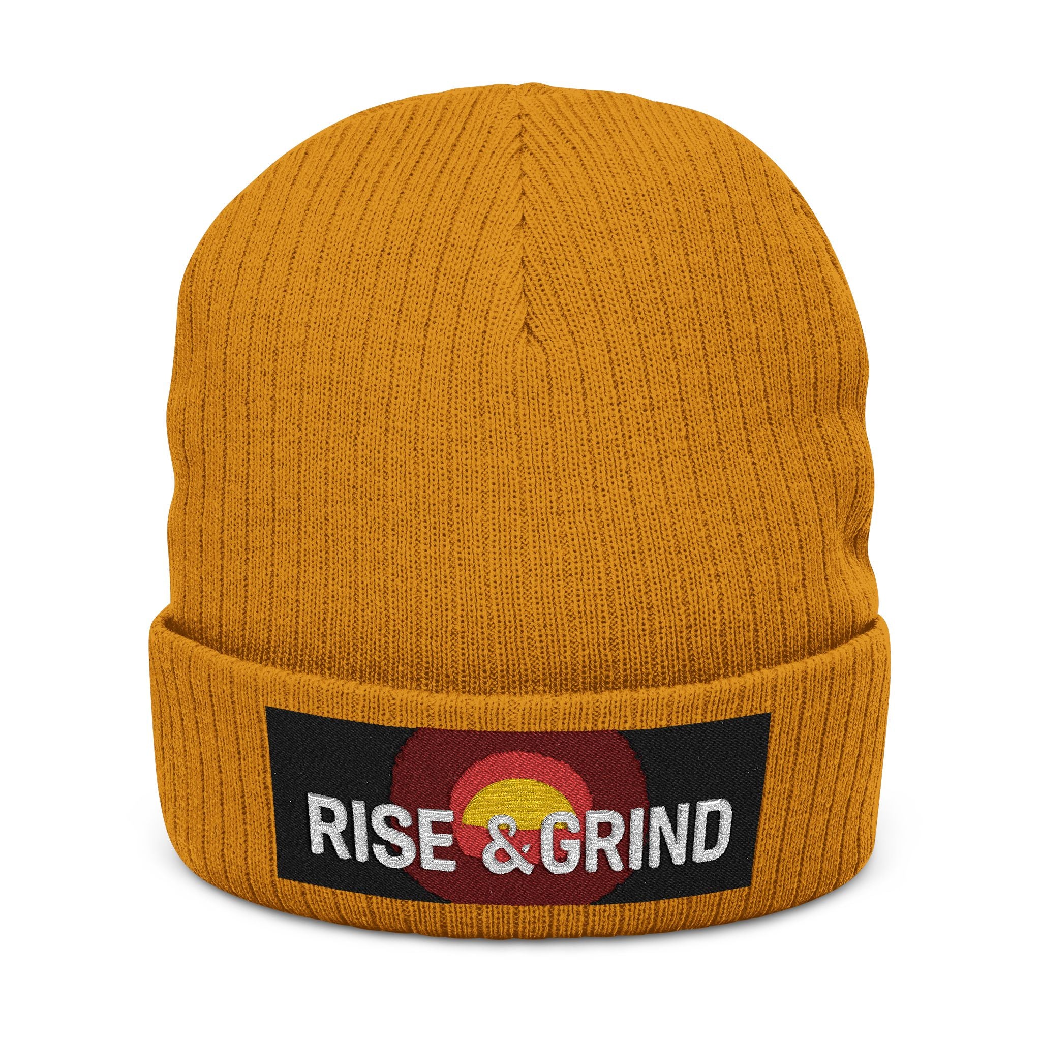 Rise & Grind Beanie – Cozy Winter Hat & Outdoor Gift