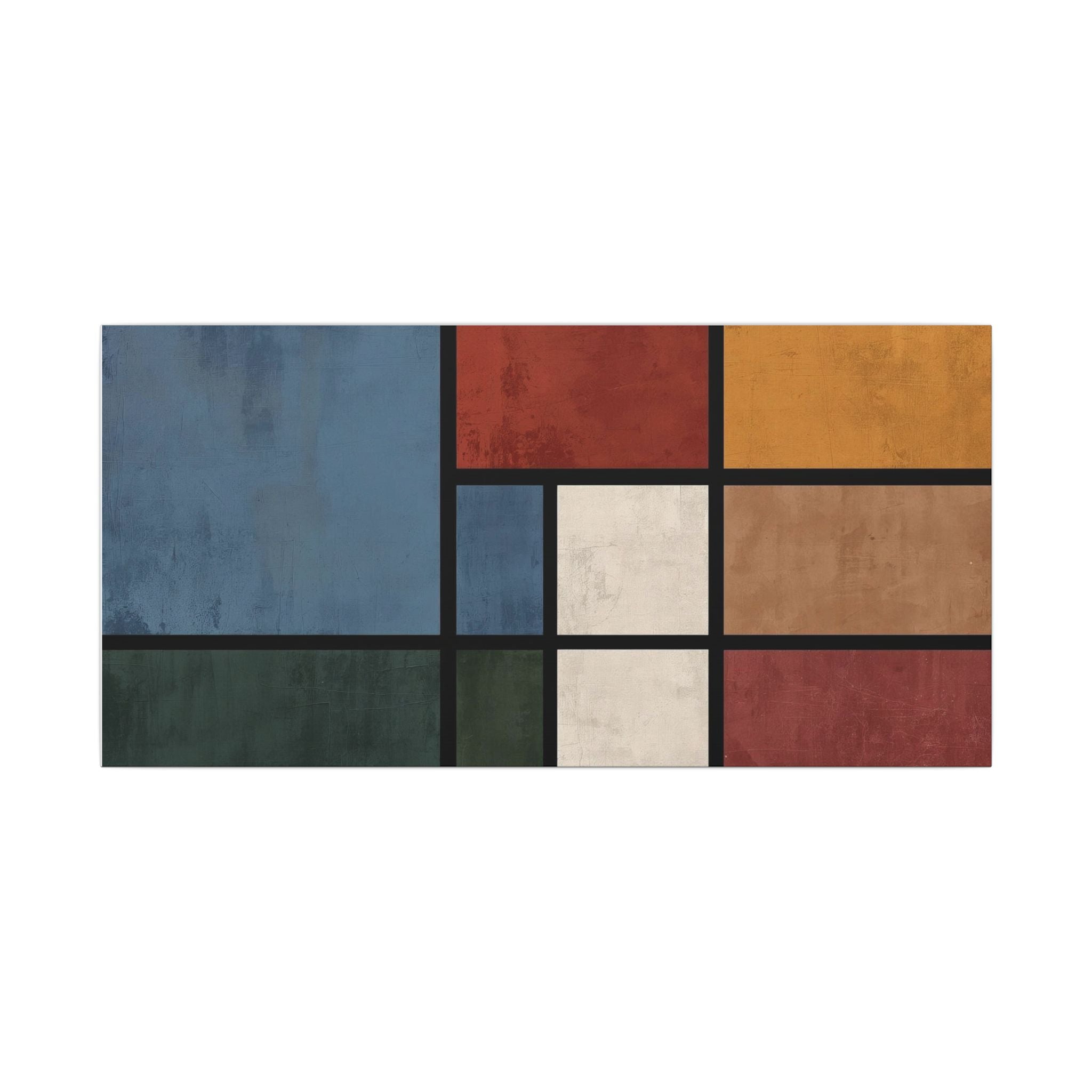 Mondrian inspired  art Canvas