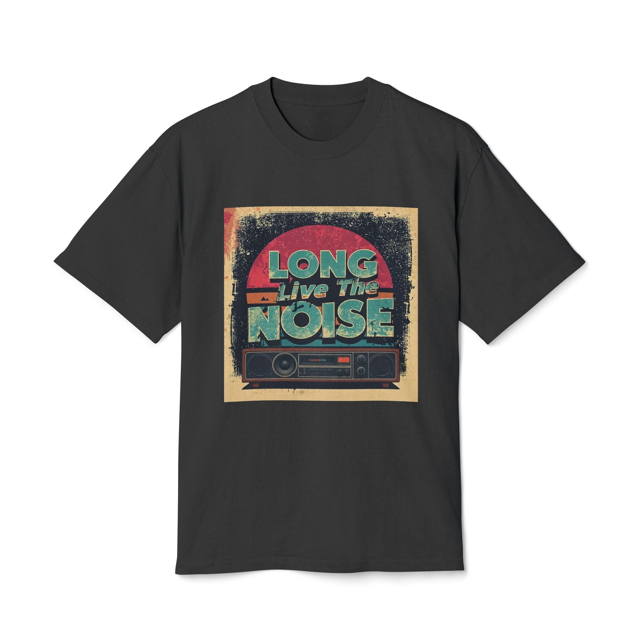 Vintage Unisex Graphic Tee – Long Live the Noise