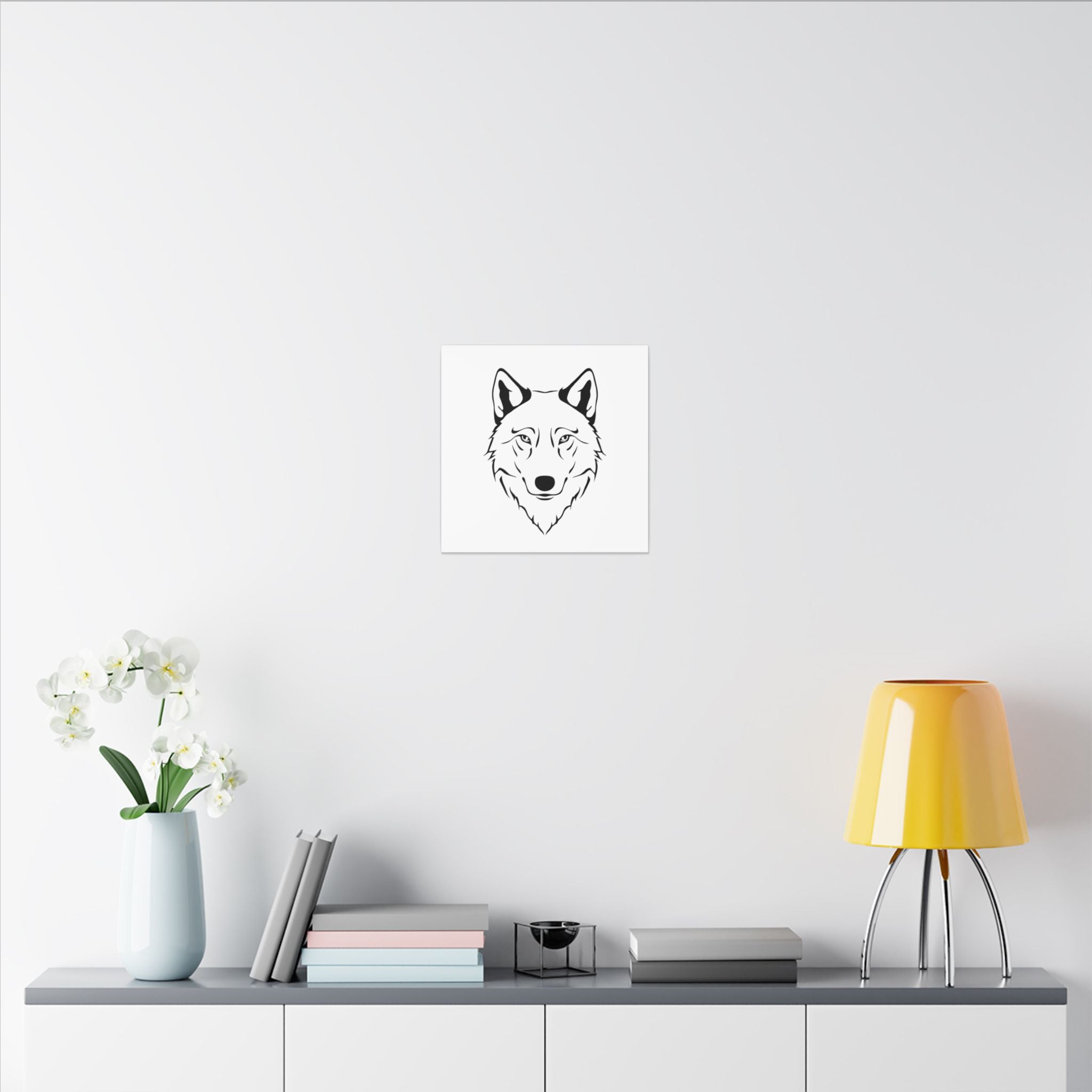 Wolf head art Canvas