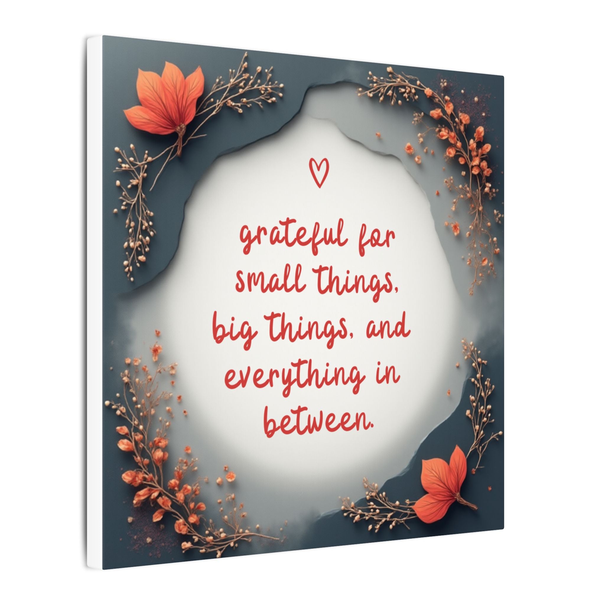 Gratitude Illustration Canvas