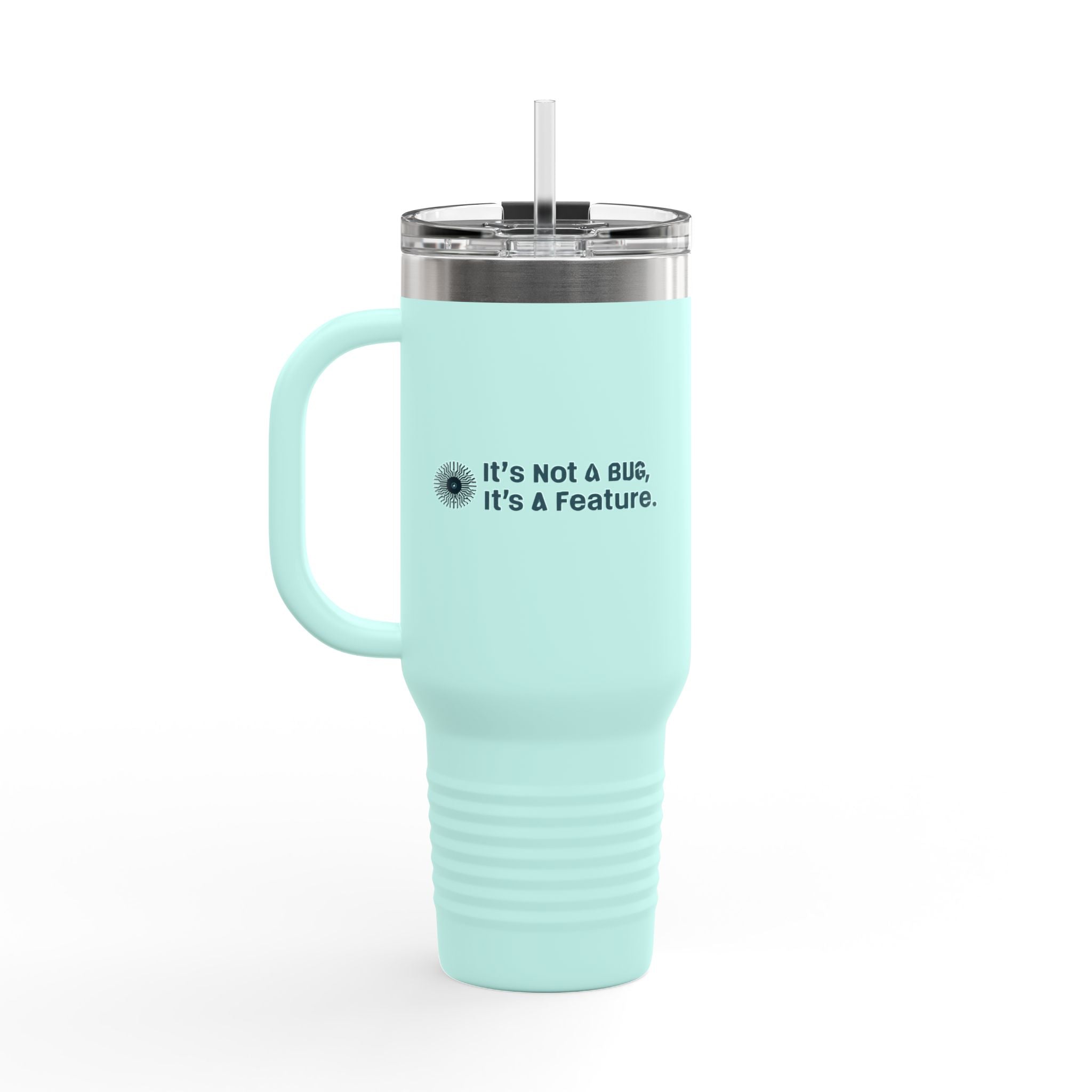 Tech geek's daily fill, On-the-Go, Gifts for Travelers, Durable Drinkware