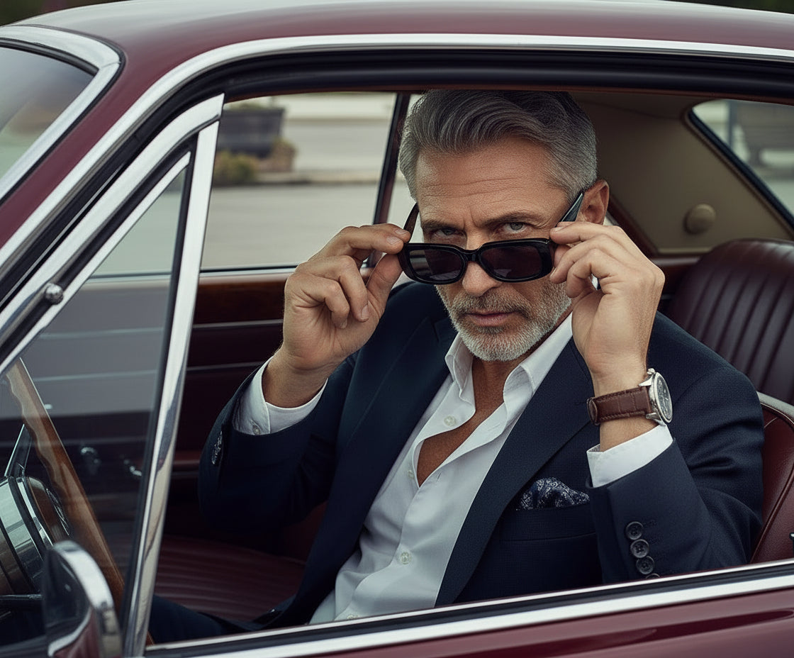 Rectangle Sunglasses for Women Men Trendy Retro Fashion Sunglasses UV 400 Protection Square Fram