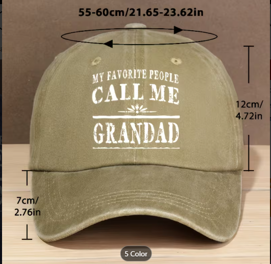 Grandad cap