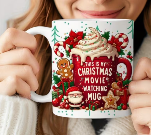 Christmas movie mug