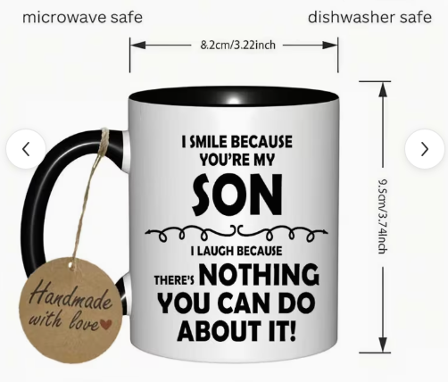 Funny dad mug