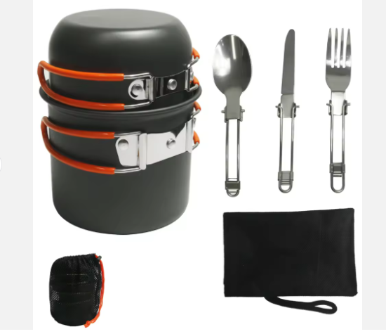 Portable Ultralight Camping Cookware Set
