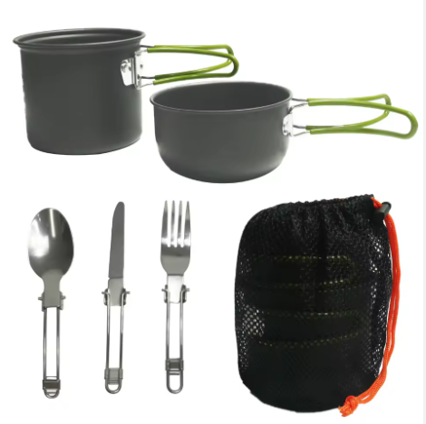 Portable Ultralight Camping Cookware Set
