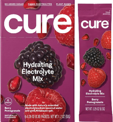 Plant-Based Electrolyte Mix – 8 Berry Pomegranate Packets