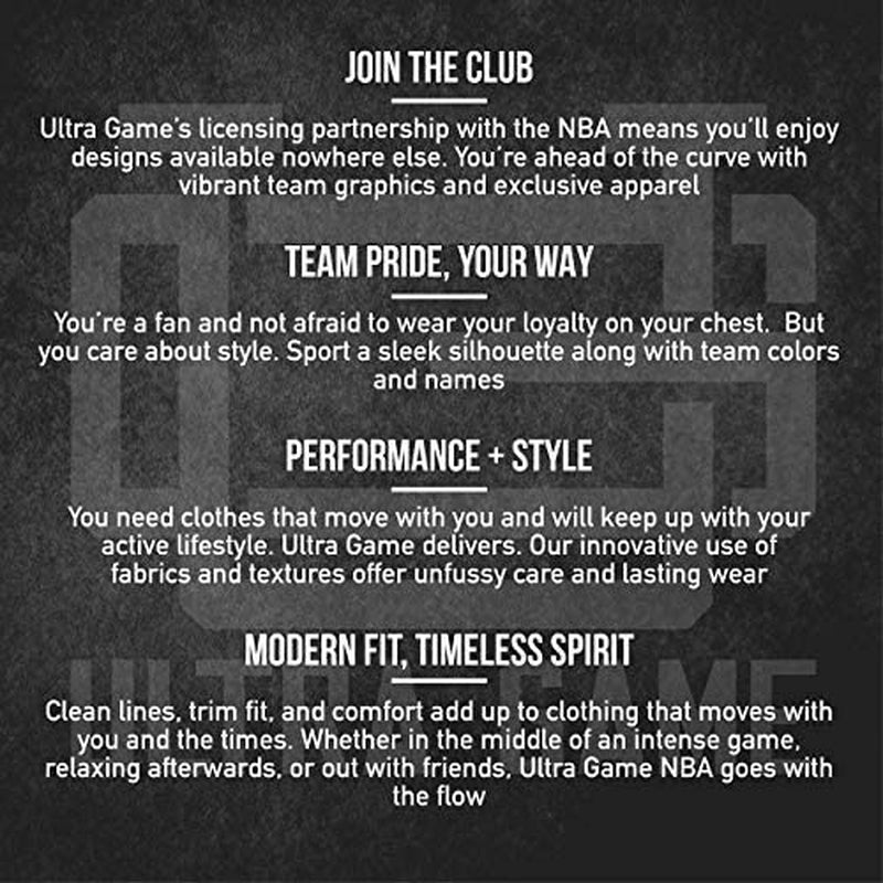 Men'S NBA Official Soft Fleece Hoodie Pullover Sweatshirt